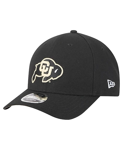 New Era Men's Black Colorado Buffaloes Team Collective 9FORTY M-Crown Adjustable Hat