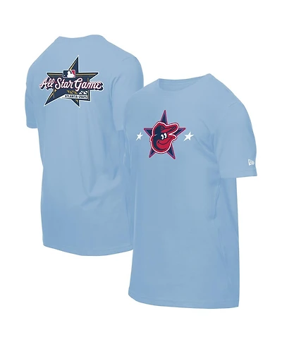 New Era Men's Light Blue Baltimore Orioles 2025 Mlb All-Star Game Workout T-Shirt
