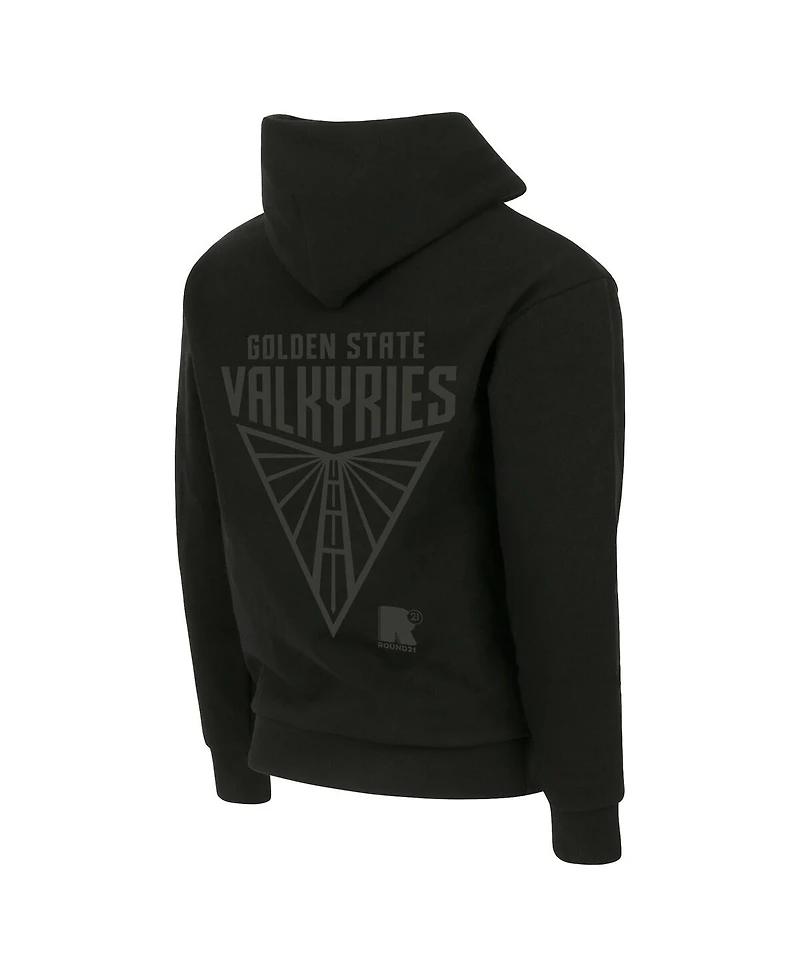Round21 Men's and Women's Black Golden State Valkyries Juneteenth Exclusive Pullover Hoodie
