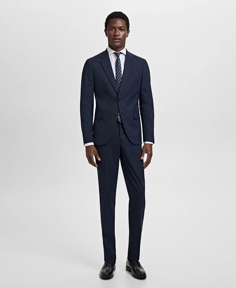 Mango Men's Milan Slim-Fit Suit Blazer