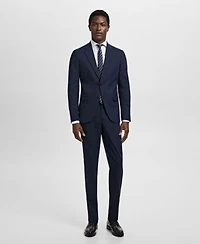 Mango Mens Milan Slim Fit Suit Separates