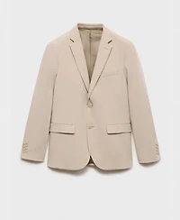 Mango Men's Stretch Fabric Super Slim-Fit Suit Jacket