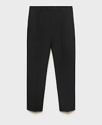 Mango Men's Boston Regular-Fit Suit Pants