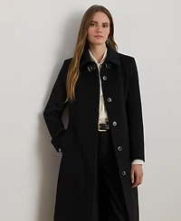 Lauren Ralph Women's Belted Single-Breasted Wool Coat