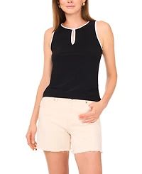 Vince Camuto Women's Sleeveless Keyhole Top