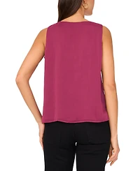 Vince Camuto Women's Sleeveless Ruffled Top