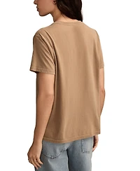 Lucky Brand Women's Desert Rose Cotton Boyfriend T-Shirt