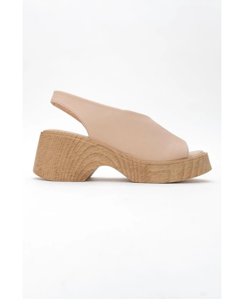 Roy Leather Wedge Sandal (Women)