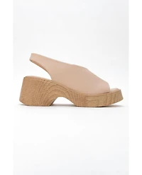 Roy Leather Wedge Sandal (Women)