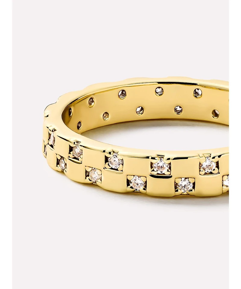 Ana Luisa Gold Band Ring - Eden