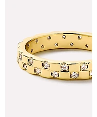 Ana Luisa Gold Band Ring - Eden