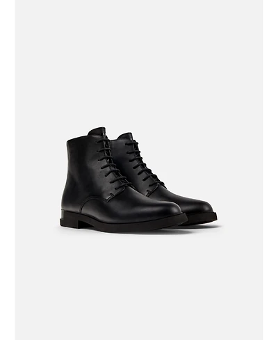 Camper Iman Leather Lace Up Bootie