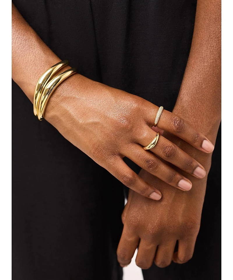 Gold Bangle Bracelet - Talia