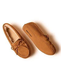 Minnetonka Women's Suede Pile Lined Softsole Slippers