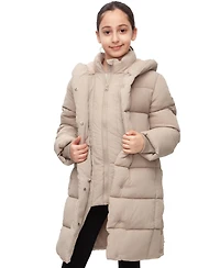 Rokka&Rolla Girls Knee Length Puffer Coat