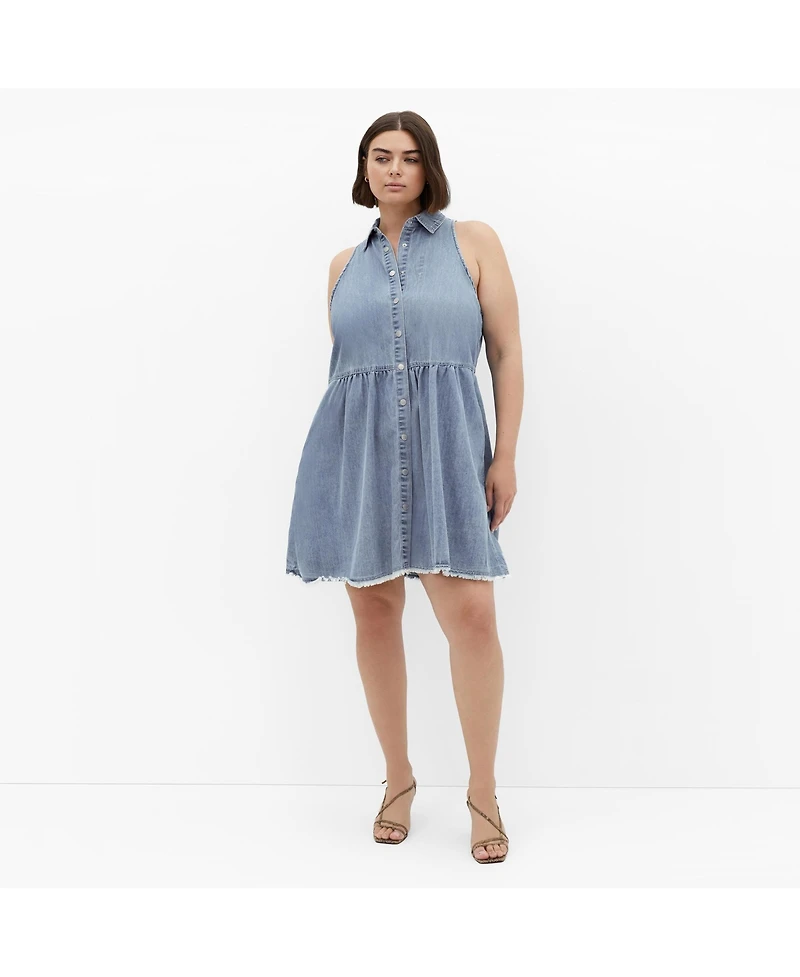 City Chic Plus Dulce Sleeveless Dress
