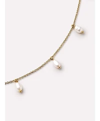 Ana Luisa Gold Pearl Necklace - Loki