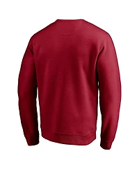 Fanatics Men's Cardinal Mit Engineers Arched Fleece Pullover Sweatshirt
