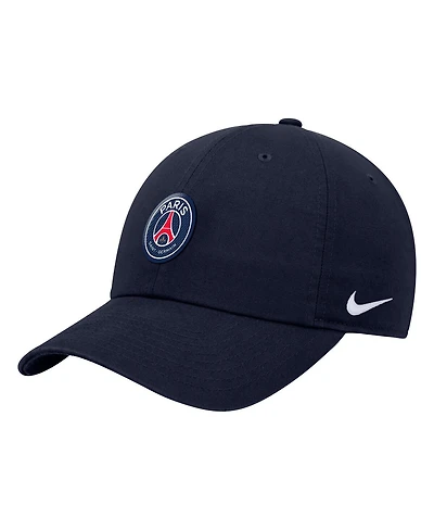 Nike Men's and Women's Black Paris Saint-Germain Bozz Club Adjustable Hat