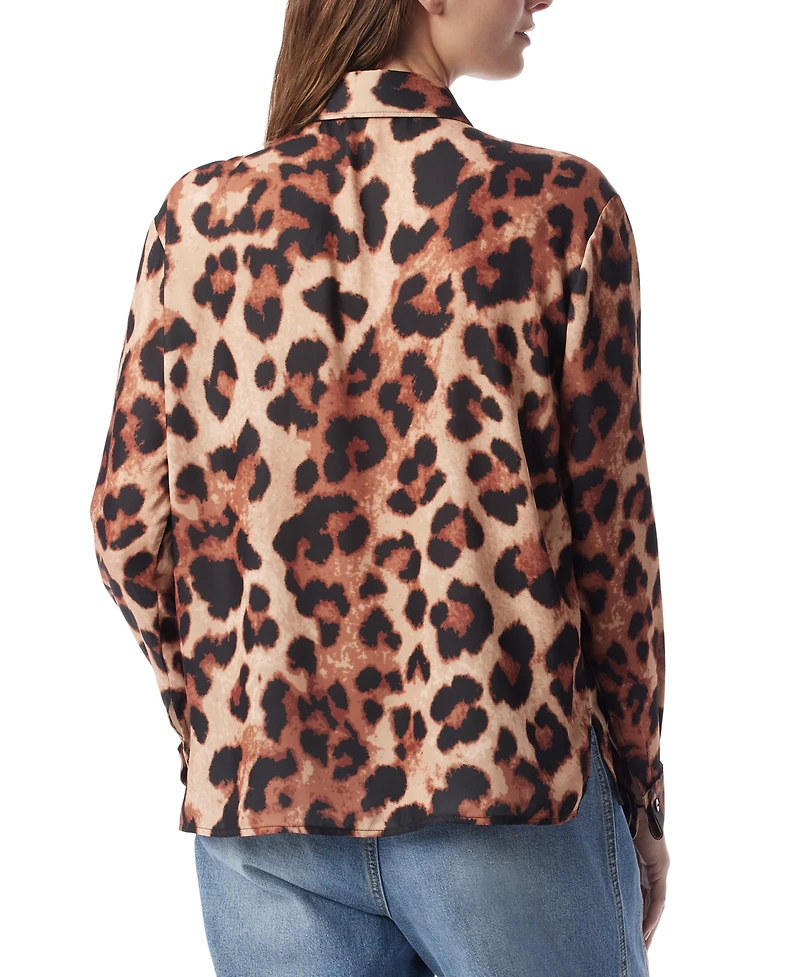 Dee Ocleppo Women's Yuna Animal-Print Shirt