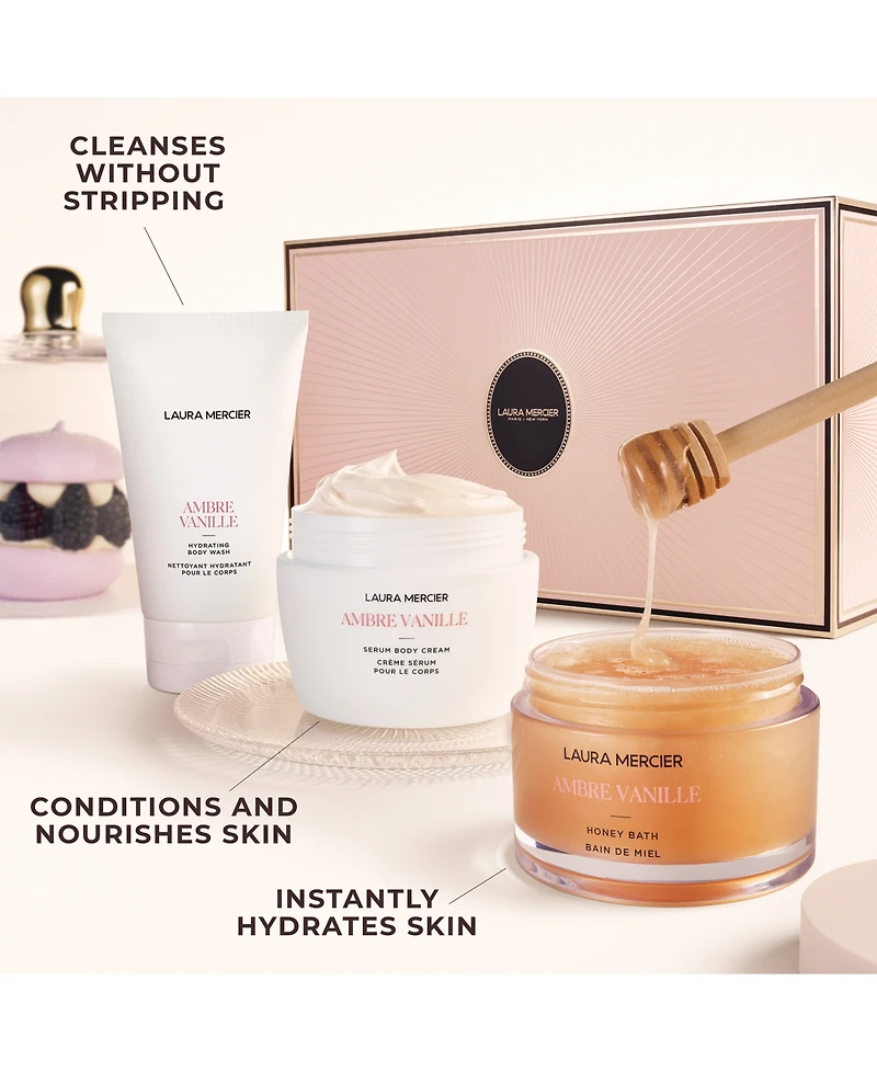 Laura Mercier 3-Pc. Delicious & Decadent Ambre Vanille Skincare Set