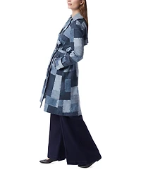 Dee Ocleppo Women's Cassie Patchwork Tie-Belt Trench Coat