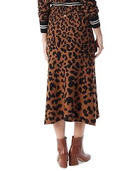 Dee Ocleppo Women's Bar Jacquard-Print A-Line Skirt