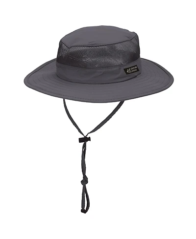 Dorfman Pacific Men's Supplex Big Brim Mesh Sides Hat