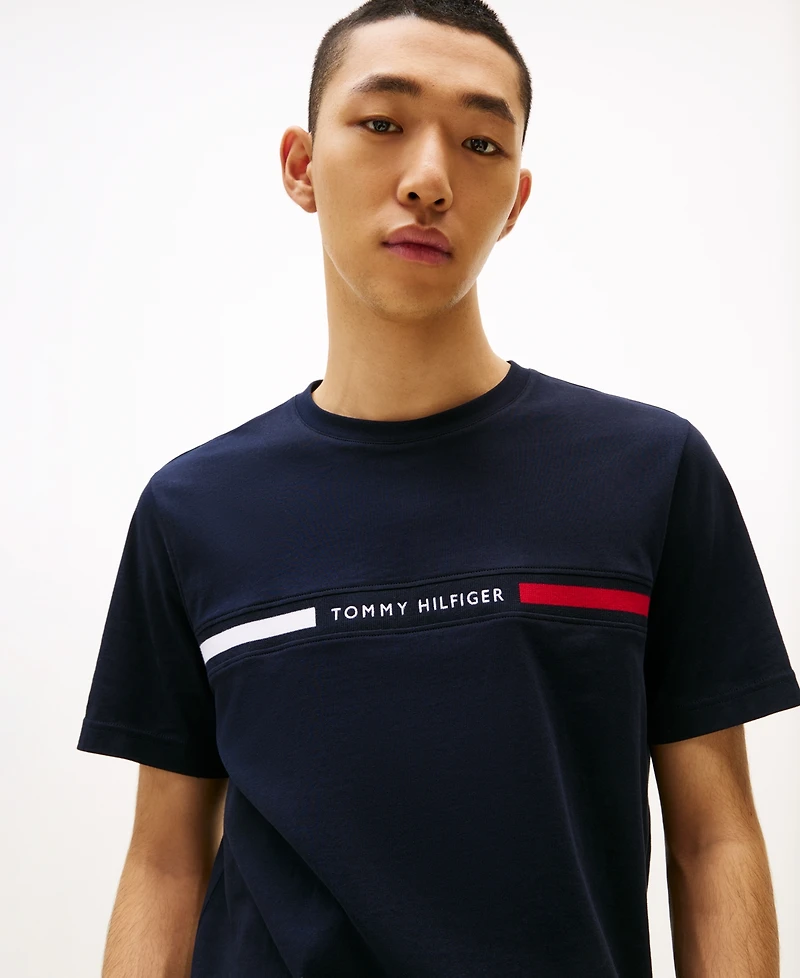 Tommy Hilfiger Men's Chest Insert Logo Short Sleeve T-Shirt