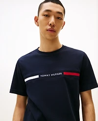 Tommy Hilfiger Men's Chest Insert Logo Short Sleeve T-Shirt