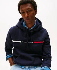 Tommy Hilfiger Men's Chest Logo Hoodie