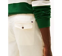 Tommy Hilfiger Men's 11.25" Relaxed-Fit Linen Shorts