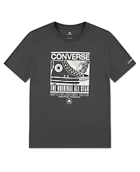 Converse Big Boys Static Background Sneaker T-Shirt