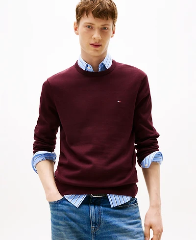 Tommy Hilfiger Men's Essential Crew Neck Sweater