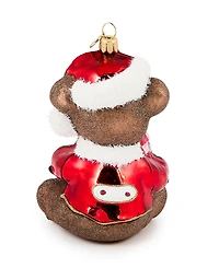 MacKenzie-Childs Courtly Check Teddy Bear Ornament