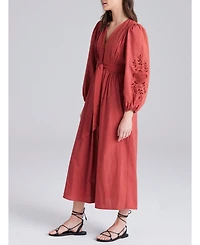 Cape Cove Carla Embroidered Dress