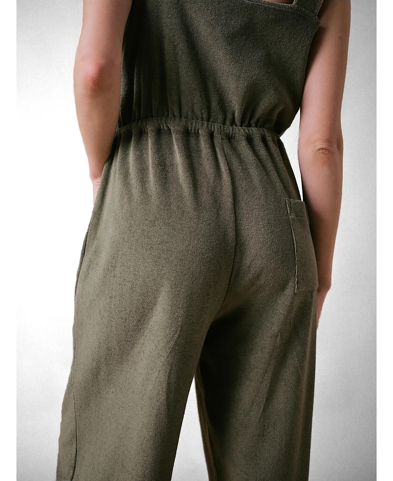 Cape Cove Women's Sea Coral Terry Jumpsuit