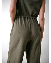 Cape Cove Women's Sea Coral Terry Jumpsuit