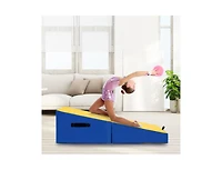 Akiudex Folding Incline Yoga Gymnastics Tumbling Mat with Epe Foam