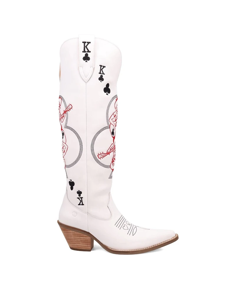 Dingo Women's King Of Clubs Leather Boot