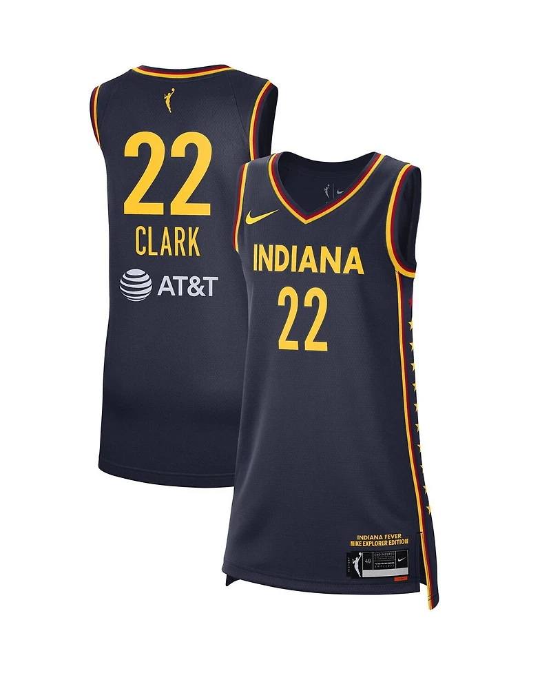 Nike Men's and Women's Caitlin Clark Navy Indiana Fever 2024 Wnba Draft Explorer Edition Victory Player Jersey