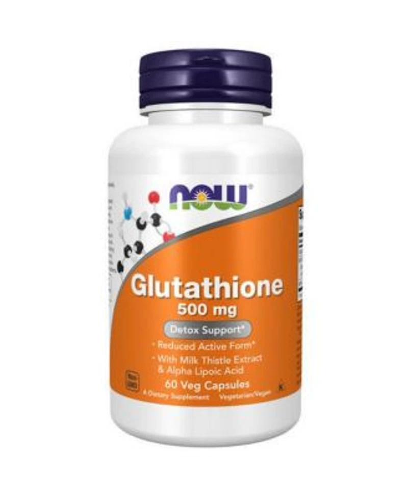Now Foods Glutathione 500 Mg 120 Veg Caps