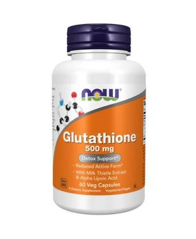 Now Foods Glutathione 500 Mg 120 Veg Caps