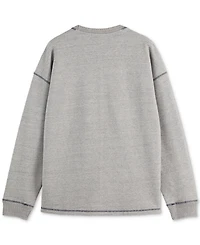 Scotch & Soda Men's Relaxed Fit Long Sleeve Logo Sweatshirt