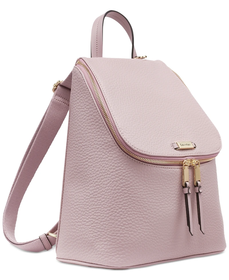 Calvin Klein Zulle Zip-Around Backpack with Signature Hang Off
