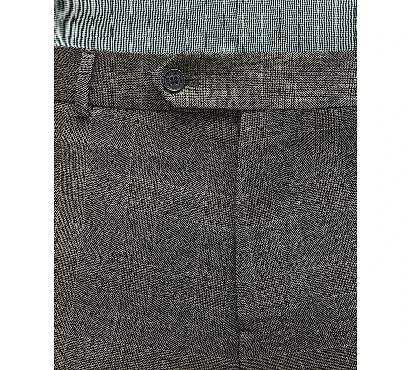 Brooks Brothers Men's Classic-Fit Wool-Blend Suit Pants