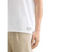Scotch & Soda Men's Short Sleeve Raw Edge Crewneck T-Shirt
