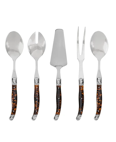 French Home Laguiole Tortoise Shell 5-Pc. Hostess Set