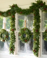 Balsam Hill ft Mixed Pre-Lit Garland