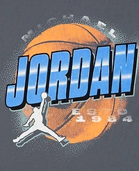 Jordan Boys 8-20 Distressed Chrome T-Shirt